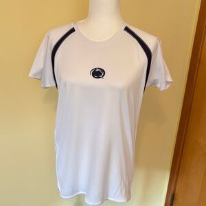 Pro Edge Penn State short sleeve tee white blue
